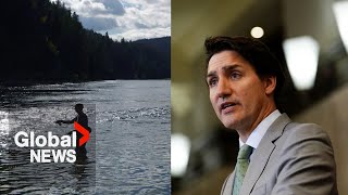 Trudeau promises Canada Water Act update a priority for new agency  FULL [upl. by Esiom]