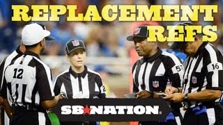 NFL Replacement Refs Scab Tracker  NFL 2012 [upl. by Nosae]