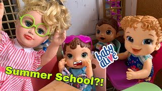 Baby Alive Zoe goes to Summer School [upl. by Taveda]