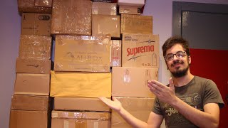 UNBOXING PAREDÃO COM 24 CAIXAS DE BONECOS  BRINQUEDOS ANTIGOS PT 14 [upl. by Gaspar]