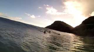 Body Surfing Makapuu 26 Jan 2014 [upl. by Acimahs306]