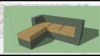 SketchUp การทำโซฟา [upl. by Yseulta503]