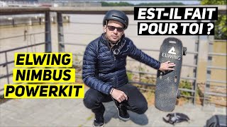 ELWING NIMBUS POWERKIT  Le skate électrique parfait  Test complet et avis après 6 mois [upl. by Procora]