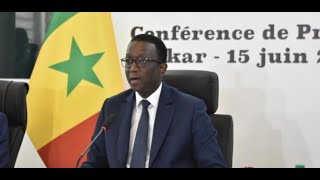 🔴DIRECT iTV PRÉSIDENTIELLE 2024 POINT DE PRESSE AMADOU BA [upl. by Sarajane]