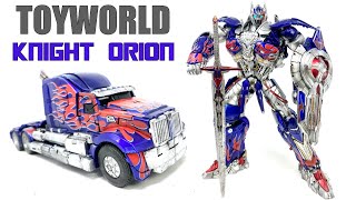 ToyWorld TWF01 Knight Orion TLK Optimus Prime Review [upl. by Nivre575]