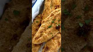 How to Make Crispy Baked Chicken Tenders Easy Recipe Tutorial [upl. by Eniarrol269]