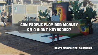 Bob Marley One Love  Giant Keyboard Jam 2024 Movie [upl. by Coonan]