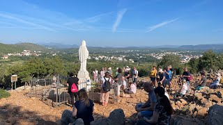 WOW  Tom Medjugorje Live from Apparition Hill Medjugorje [upl. by Schug]