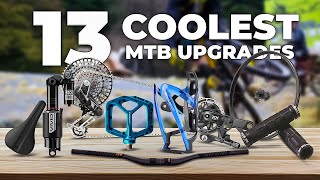 13 Coolest Mountain Bike Upgrades That Will Make Your Bike Better [upl. by Ahsekat]