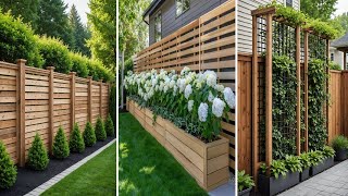 Top Garden Fencing Ideas Enhance Your Outdoor Space with These Stylish and Functional Designs [upl. by Aibos726]