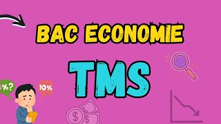 Bac economie le TMS taux marginal de substitution [upl. by Eidok]