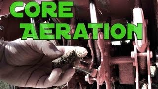 Lawn Core Aeration Benefits and Basics  How To Use An Aerator [upl. by Nedra]