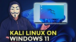 Kali Linux Windows 11 App with GUI and sound  Updated simple steps for 2022 [upl. by Martyn]