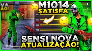 SAIU a MELHOR SENSIBILIDADE para SUBIR CAPA no FREE FIRE na NOVA ATUALIZAÇÃO 🔥  DPI FF  BOTÃO [upl. by Apgar184]