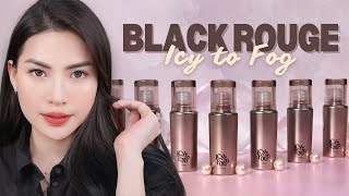 REVIEW BST Son MỚI NHẤT Black Rouge Icy To Fog  Bảng màu đẹp NHƯNG [upl. by Dorthea]