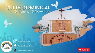 Grace Divine  Culte du dimanche 10 Novembre 2024 [upl. by Euhc]