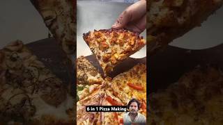 6 inch pizza making streetfood trending virlytshortsvideo pizza [upl. by Oam]