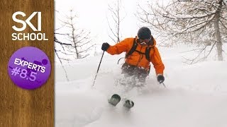 How to Ski Trees  Expert Ski Lessons 85 [upl. by March]