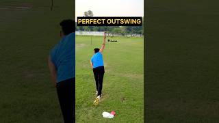 Next level Outswing 😍 Swing Bowling at its best 🔥 shorts ytshorts cricket fastbowling [upl. by Jessa]