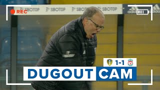 Late Llorente goal delights Marcelo Bielsa  Dugout Cam  Leeds United 11 Liverpool [upl. by Baalman]