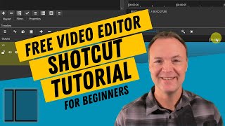 How to use Shotcut  Free Video Editor with no Watermark [upl. by Web]