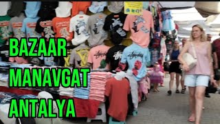 Manavgat Bazar Antalya Türkiye  Manavgat Fake Bazaar in Turkey 2024 Antalya Side [upl. by Eivol]