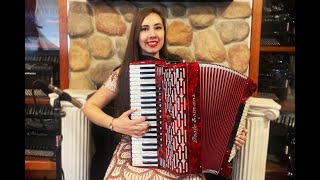 PSPRO41120RD  Red Paolo Soprani Professionale Piano Accordion LMMM 41 120 5499 [upl. by Riancho]