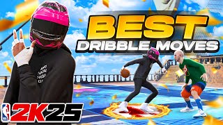 These NEW Dribble Moves for ALL BUILDS are COMPLETLY GAME CHANGING in NBA 2K25 [upl. by Htevi431]