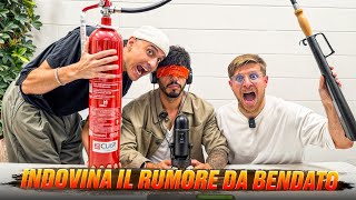 INDOVINA IL RUMORE DELL’OGGETTO DA BENDATO  COME SEMPRE I NOSTRI VIDEO FINISCONO VERAMENTE MALE [upl. by Aremahs]