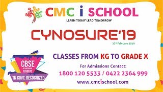 CMC School  Cynosure 2019  Annual Report by CMCIS Principal [upl. by Ettelrats27]