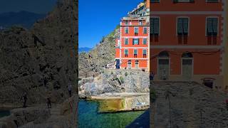 📍 Riomaggiore Italy 🇮🇹 The Colorful Charm of Cinque Terre cinqueterre italy short travel [upl. by Thema]