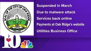 Oak Ridge to resume disconnections in September for not paying utility bills [upl. by Hyo]