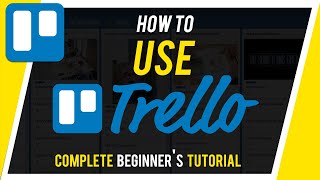 How to Use Trello  Beginners Guide [upl. by Hannej]