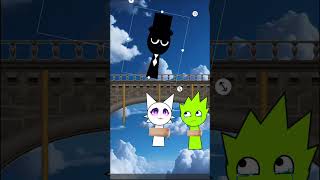 POV Black makes choice  Incredibox Sprunki animation sprunki cartoon incrediboxsprunki [upl. by Jodie]