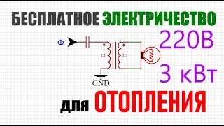 Бесплатное электричество для отопления дома своими руками [upl. by Richel262]