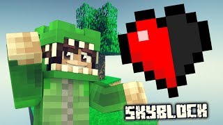 Skyblock minecraft  Medio corazón  survival minecraft mapa lets play 05 [upl. by Yroj830]