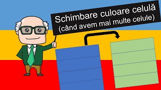 58 Excel  Schimbare culoare celula cand avem mai multe [upl. by Annaeg]