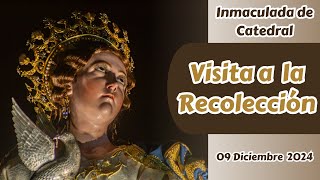 Procesión Inmaculada de Catedral Entrada a la Recolección 2024 [upl. by Airemaj]