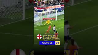 Goal Watkins 90 min Netherlands vs England 12  SEMIFINAL  EURO 2024 [upl. by Lezirg]