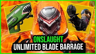 The Best HUNTER Blade Barrage Build in Destiny 2 [upl. by Anauqal]