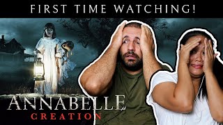 Annabelle Creation 2017 First Time Watching  Movie Reaction [upl. by Namyaw]