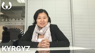 WIKITONGUES Aigul speaking Kyrgyz [upl. by Etep]