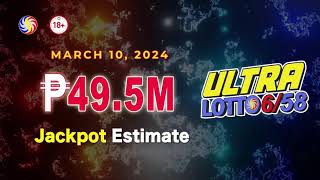 LIVE PCSO 500 PM Lotto Draw  March 10 2024 [upl. by Sammer33]