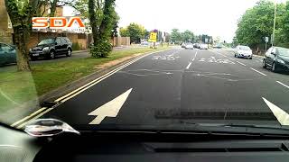 Oxford Headington toward A4142 cowley buiness park driving routs oxford Headington roundabout [upl. by Nazay]