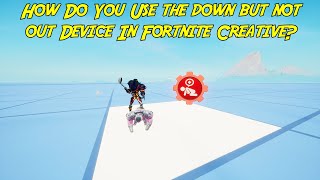 How Do You Use The Down But Not Out Device In Fortnite Creative 2021 Fortnite [upl. by Pritchett]