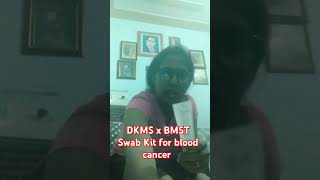 DKMS x BMST Swab Kit blood cancer [upl. by Alaj]