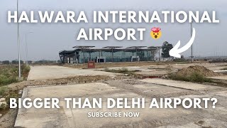 Ludhiana International Airport  Halwara International Airport  Bigger than Delhi airport  india [upl. by Sajovich641]