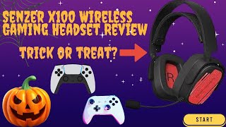 Senzer X100 Wireless Gaming Headset Review  Trick Or Treat [upl. by Jasmin]