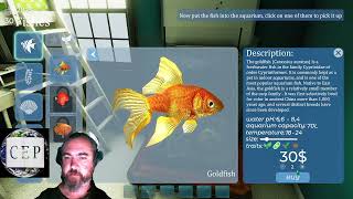 Aquarist PC Gameplay  Opening our Store [upl. by Newo]