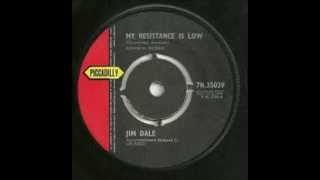 Jim Dale My Resistance Is Low 1962 [upl. by Aneertak661]